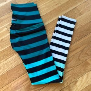 K-Deer stripped leggings